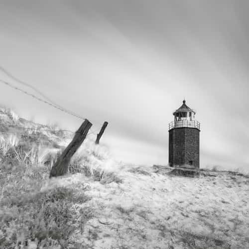 Lighthouse Quermarkenfeuer Rotes Kliff, Kampen