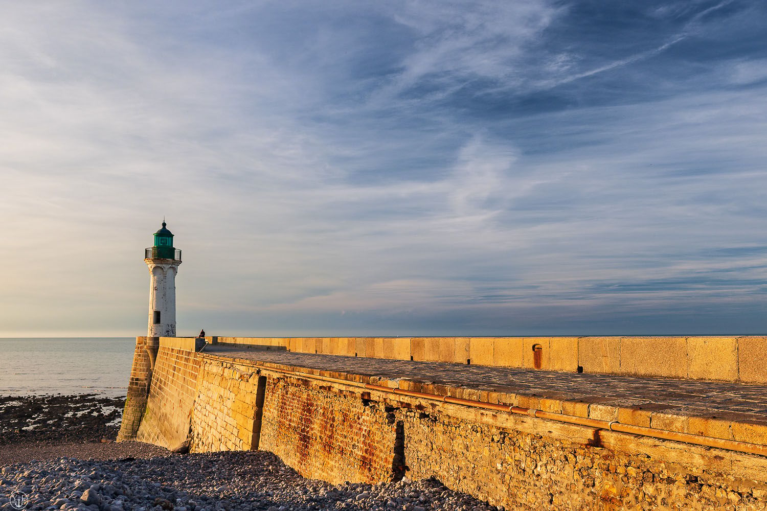 Lighthouse Valery en Caux, France