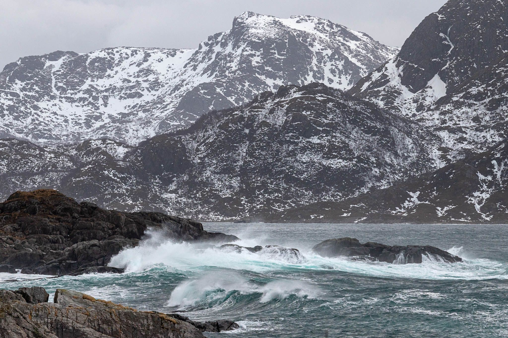 Lysberhaugen point, Norway