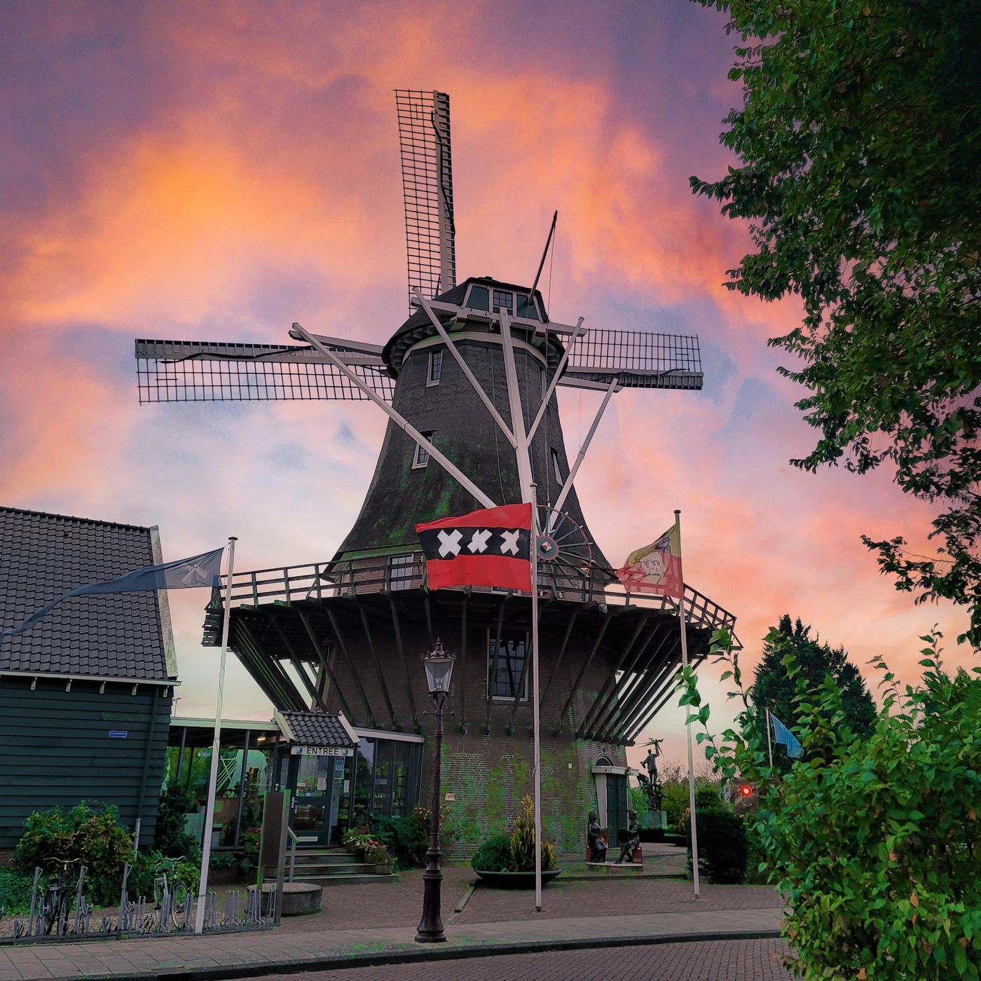Molen Van Sloten, Amsterdam, Netherlands