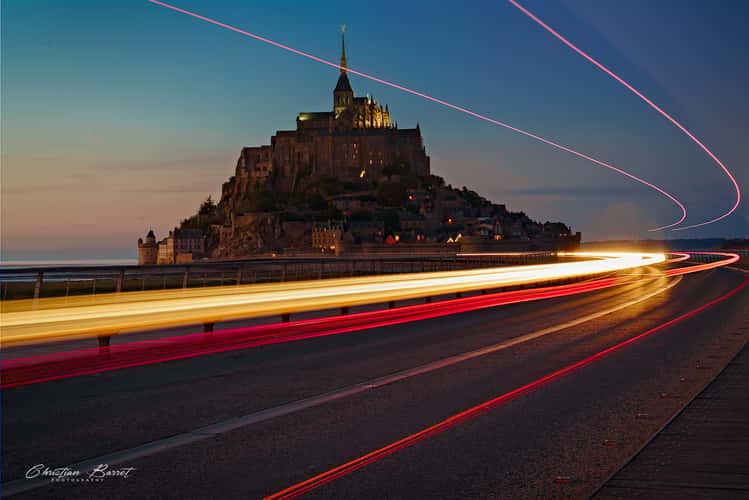 Blue hour in Normandie