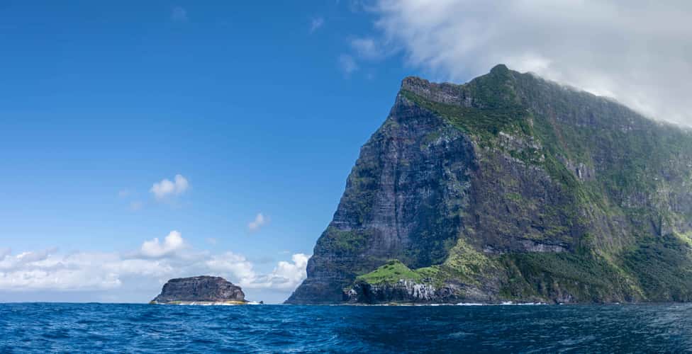 Mt Gower looking from Balls Pyramid, Lord Howe Island, NSW