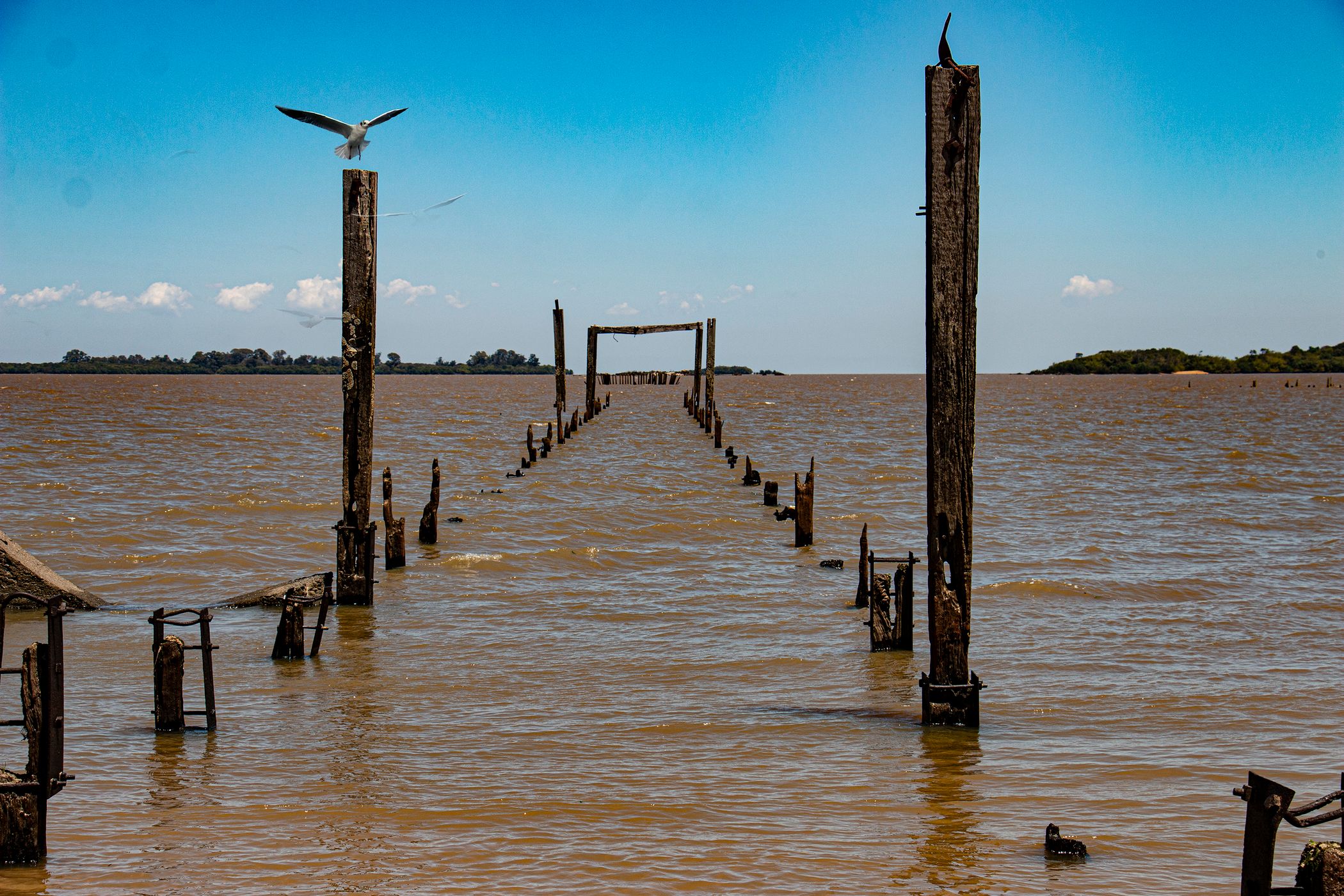 Muelle viejo, Uruguay