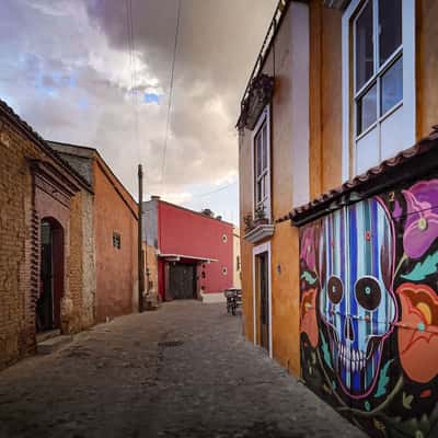 Oaxaca City, Central area street art, Mexico