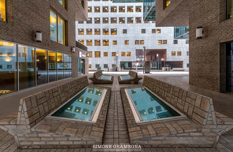Barcode: DNB buildings, Oslo