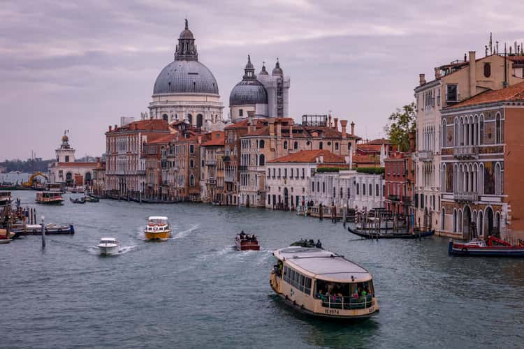 View from Ponte dell'Accademia, Venice