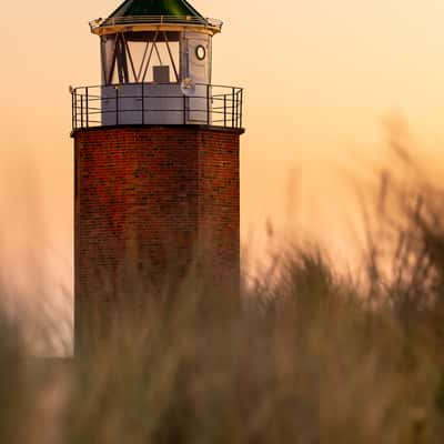 Lighthouse Quermarkenfeuer Rotes Kliff, Kampen, Germany