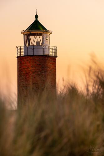 Lighthouse Quermarkenfeuer Rotes Kliff, Kampen