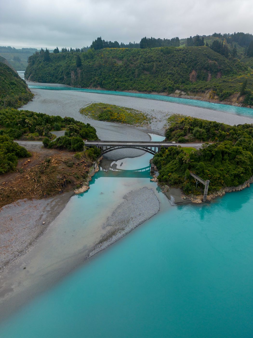 Rakaia Gorge Bridge, New Zealand