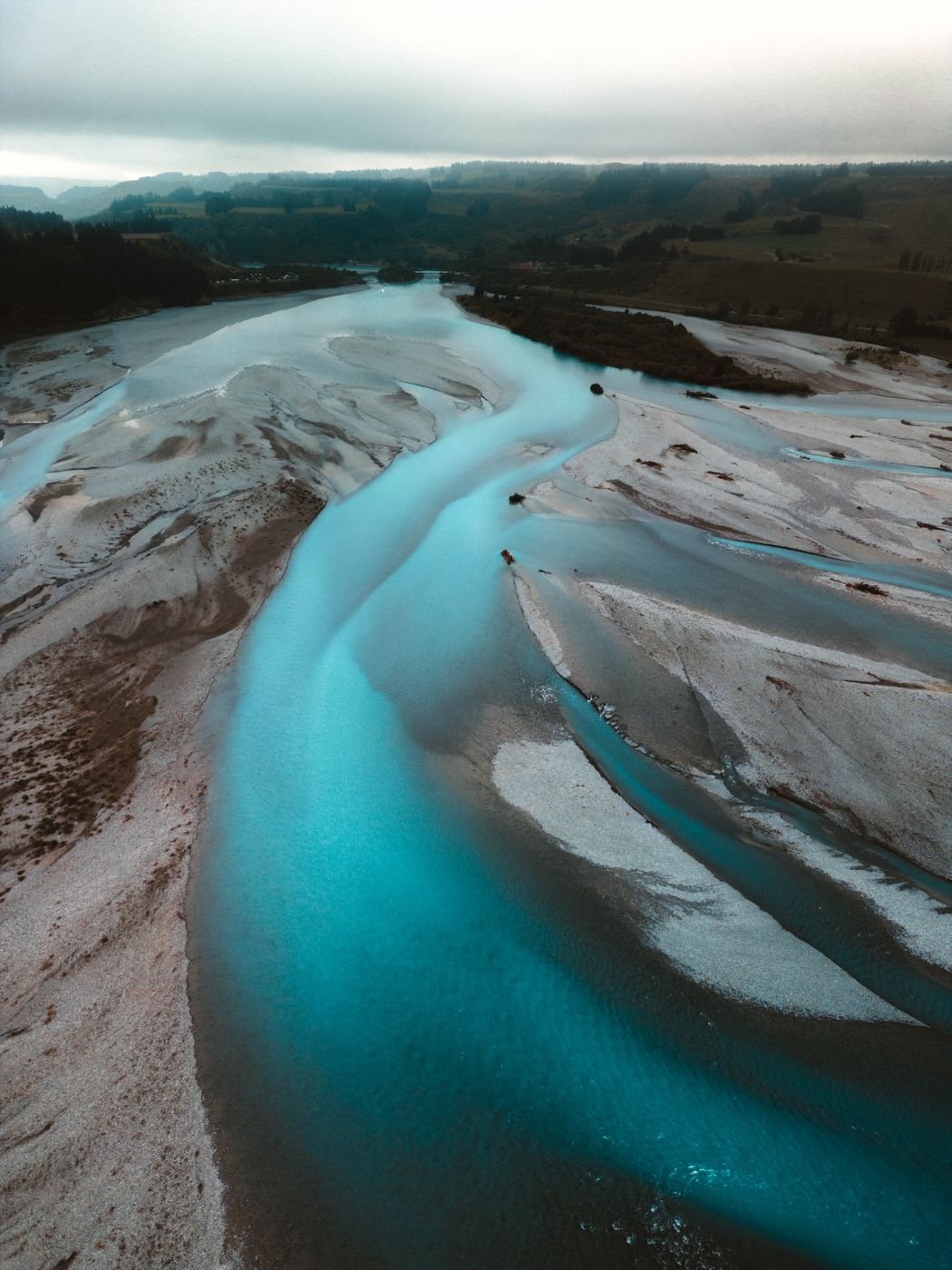 Rakaia River, New Zealand