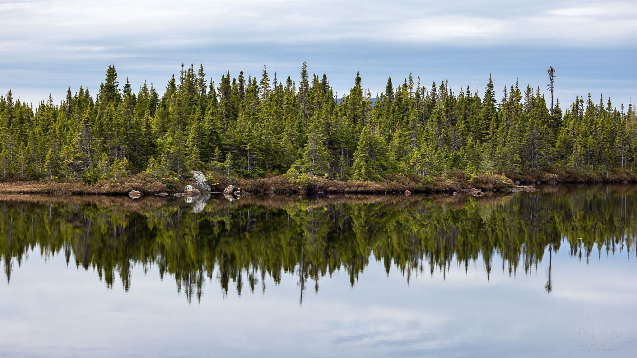 Random view near Baie Verte, Newfoundland, Canada