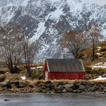 Red hut, Norway