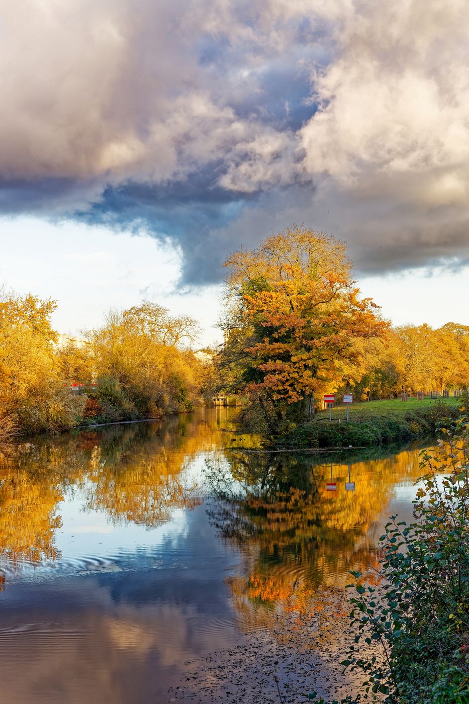 Rennes, the riverside..., France