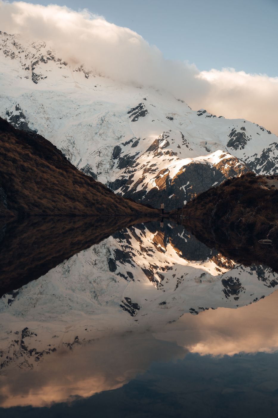Searly Tarns Lake, New Zealand