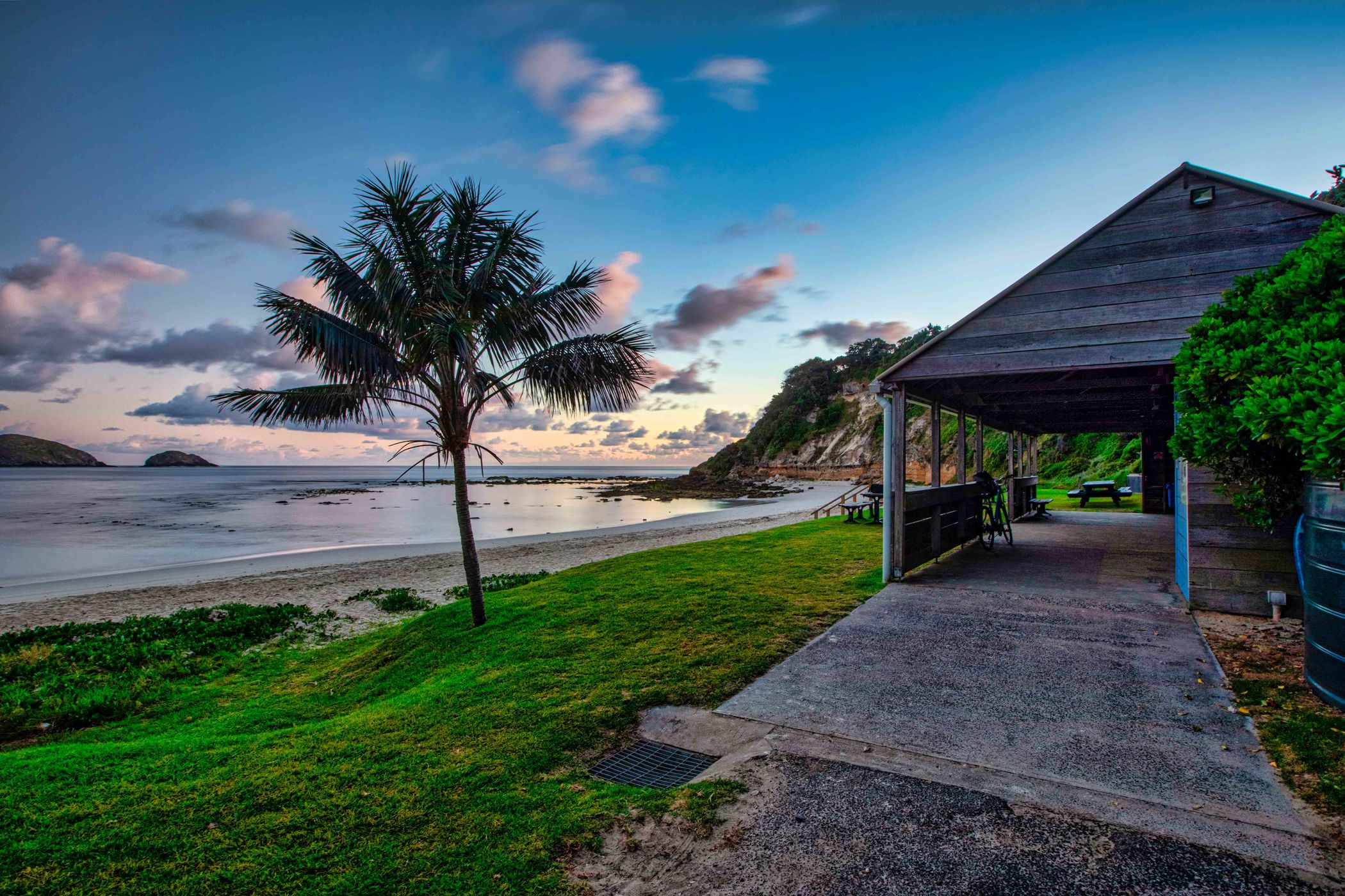 Shed, Neds Beach, Lord Howe Island, New South Wales, Australia