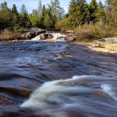 Small Waterfall in Burlington, Newfoundland, Canada