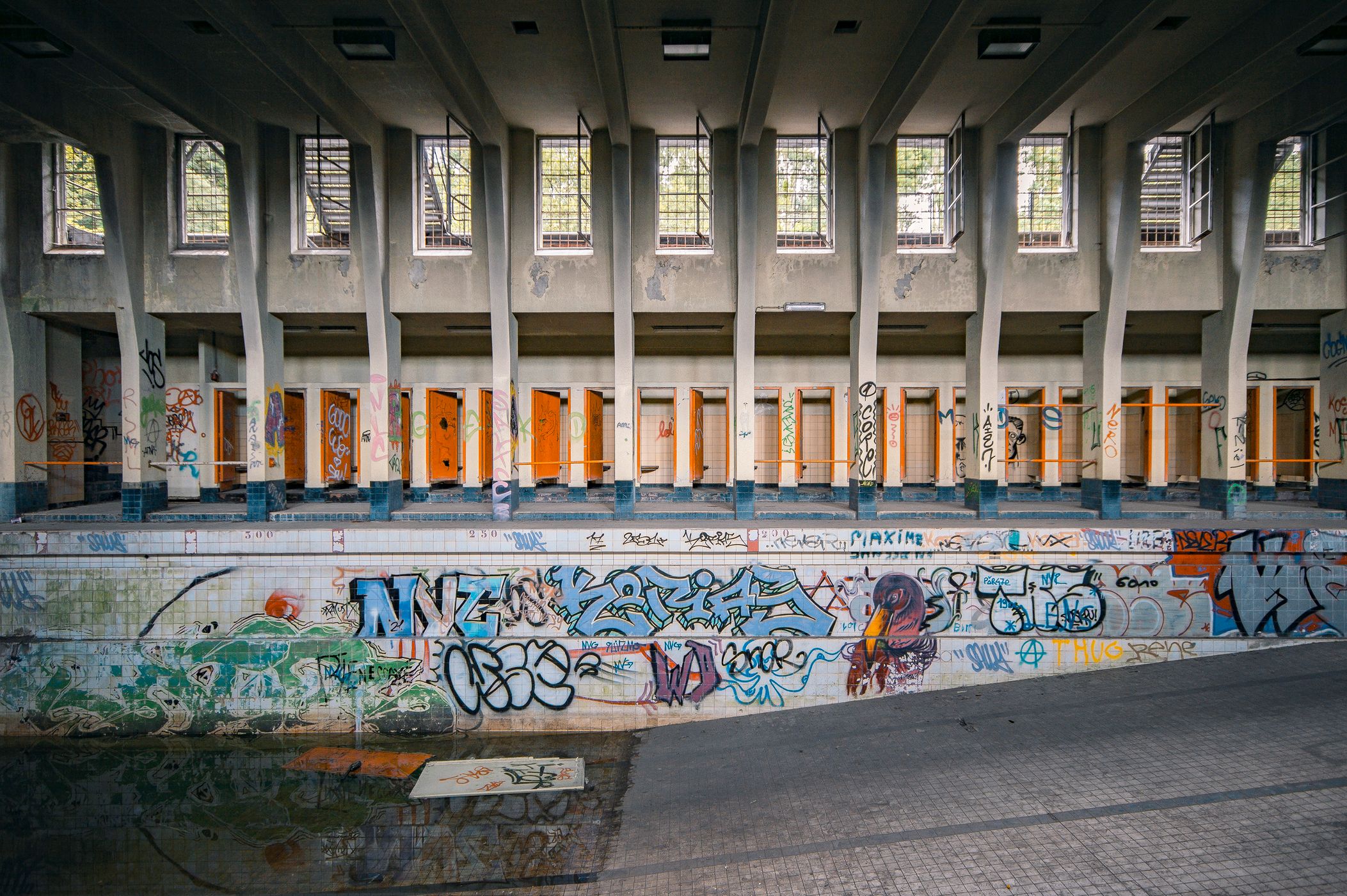 Solvay Swimming Pool, Belgium