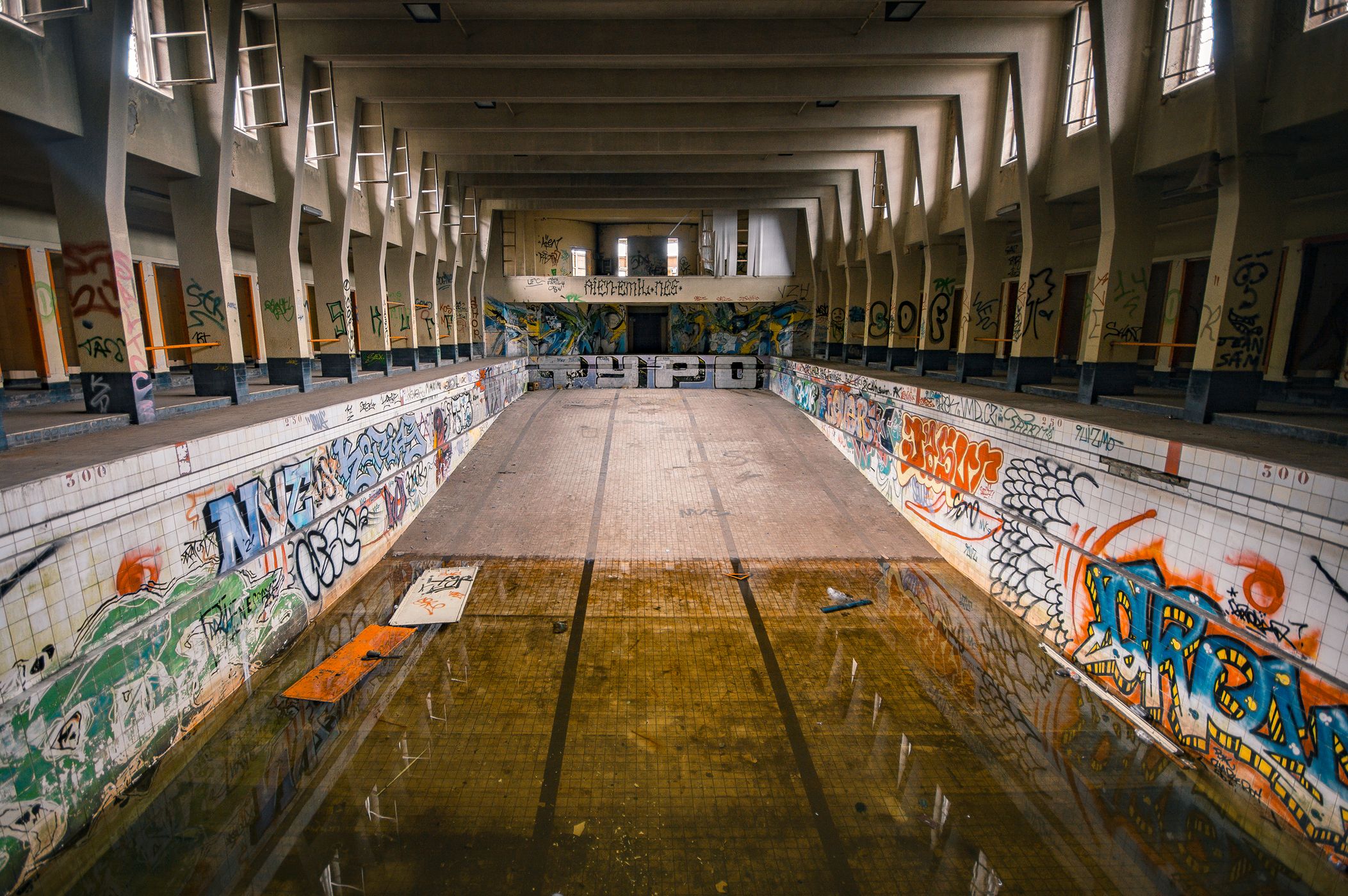 Solvay Swimming Pool, Belgium
