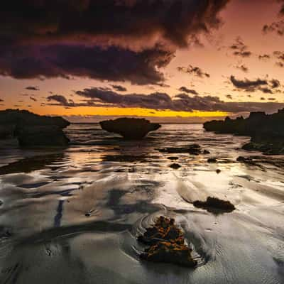 South end Old Settlement beach, Lord Howe Island, NSW, Australia