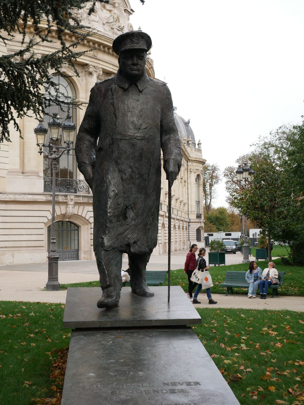 Statue of Winston Churchill, France