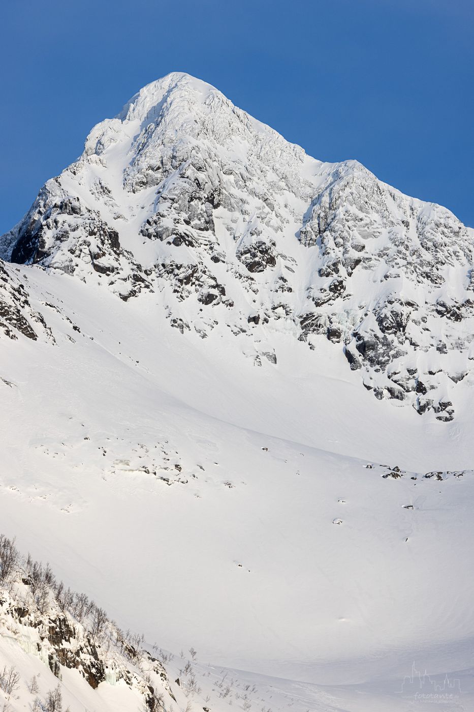 Street view on Senja, Norway