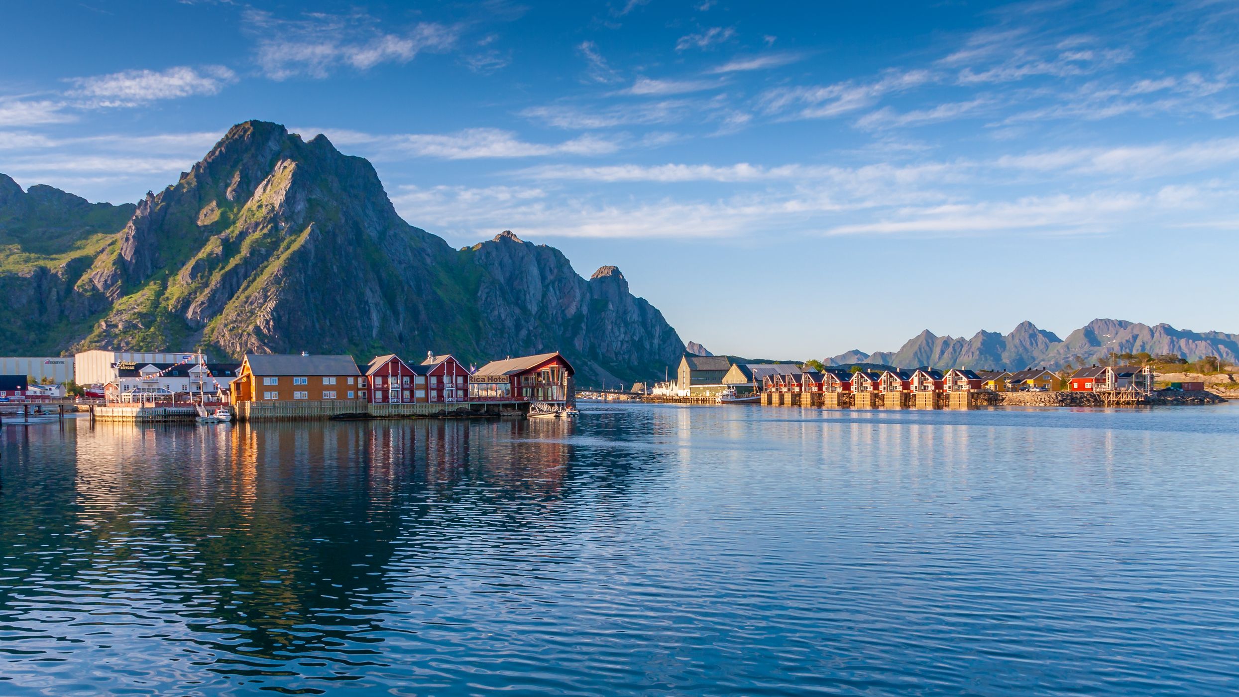 Svolvær Harbor, Norway