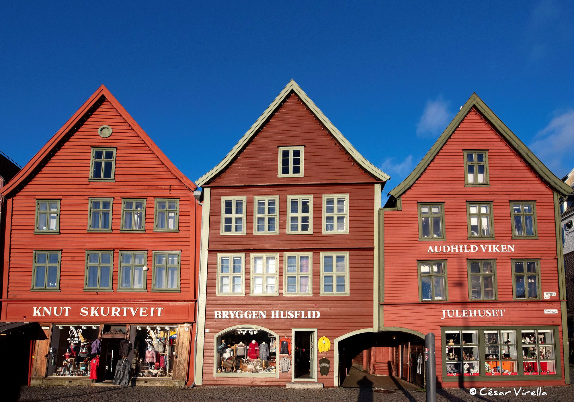 The District Bryggen in Bergen, Norway