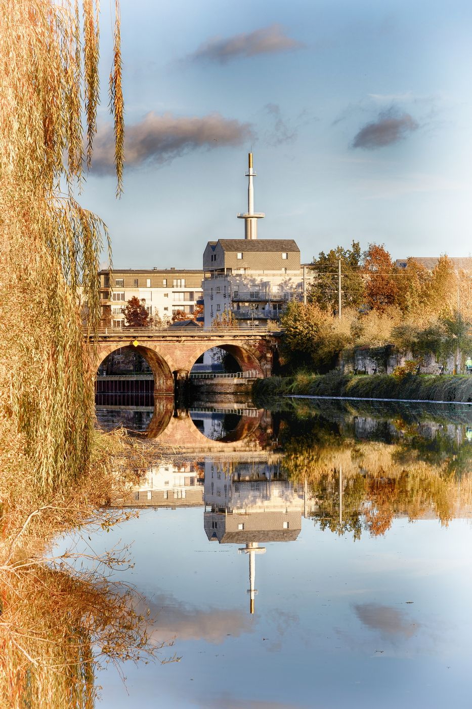The Vilaine in Rennes, France