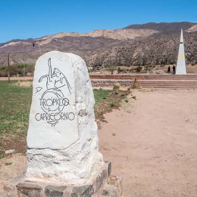 Tropic of Capricorn near Huacalera, Argentina