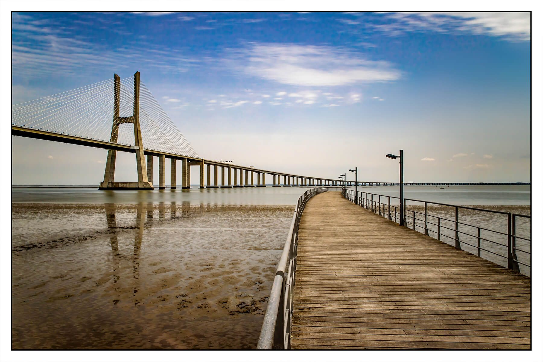 Vasco da Gama Bridge, Lisbon, Portugal