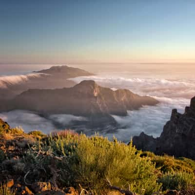 View to Caldera Taburiente, Spain