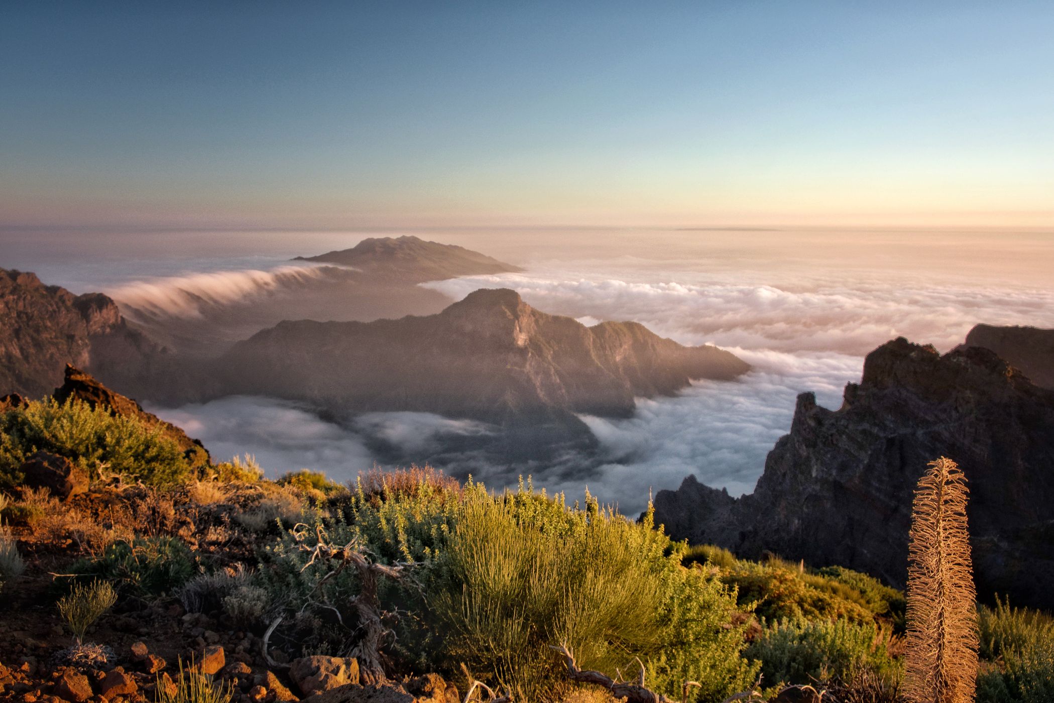 View to Caldera Taburiente, Spain