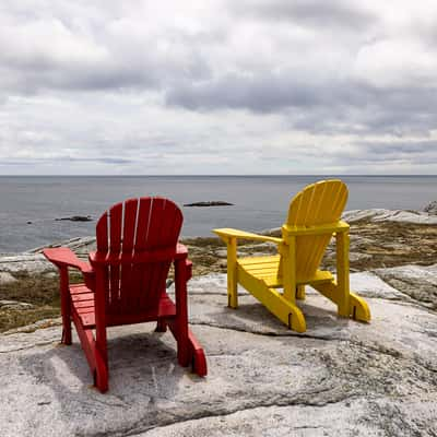 Viewpoint at Rose Blance Lighthouse, Newfoundland, Canada