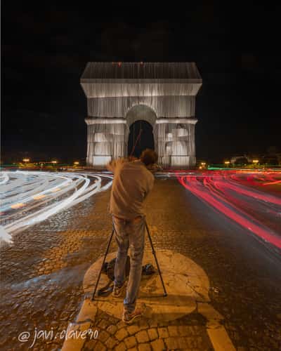 Arc de Triomphe, Street View, Paris