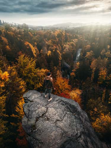 Brückenklippe (Aerial View)