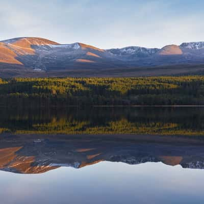 Cairn Gorm from Loch Morlich, United Kingdom