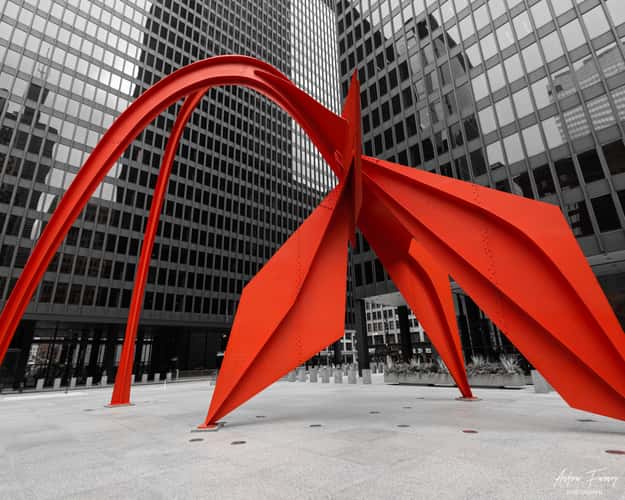 Calder's Flamingo, Chicago