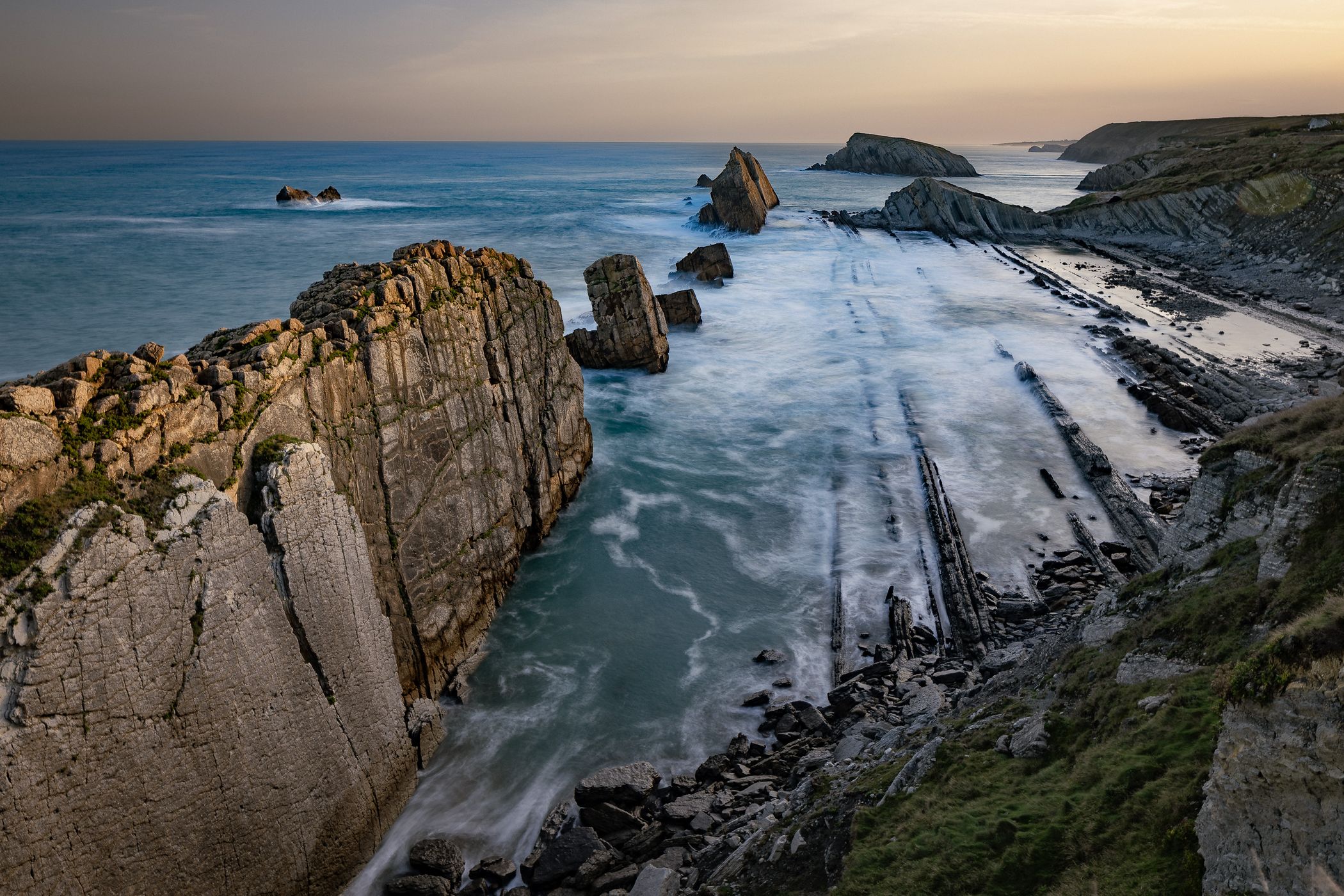 Cantabria, Playa La Arnia, Spain