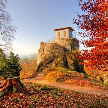 Chinese cottage in Altenstein Castle Park, Germany
