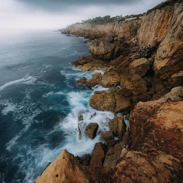 Cliffs of Cascais, Portugal