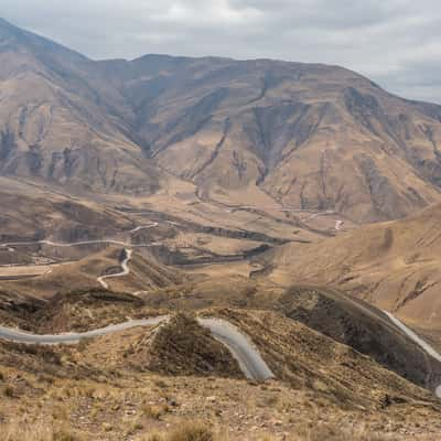 Cuesta del Obispo Viewpoint, Argentina