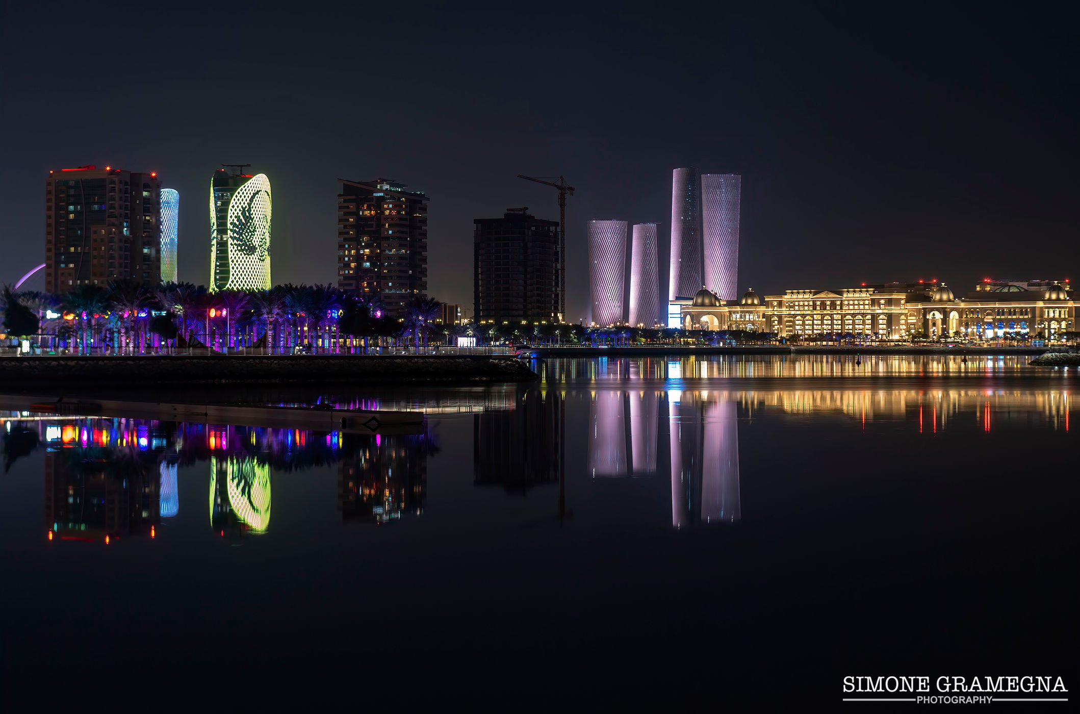 Doha skyline, Qatar