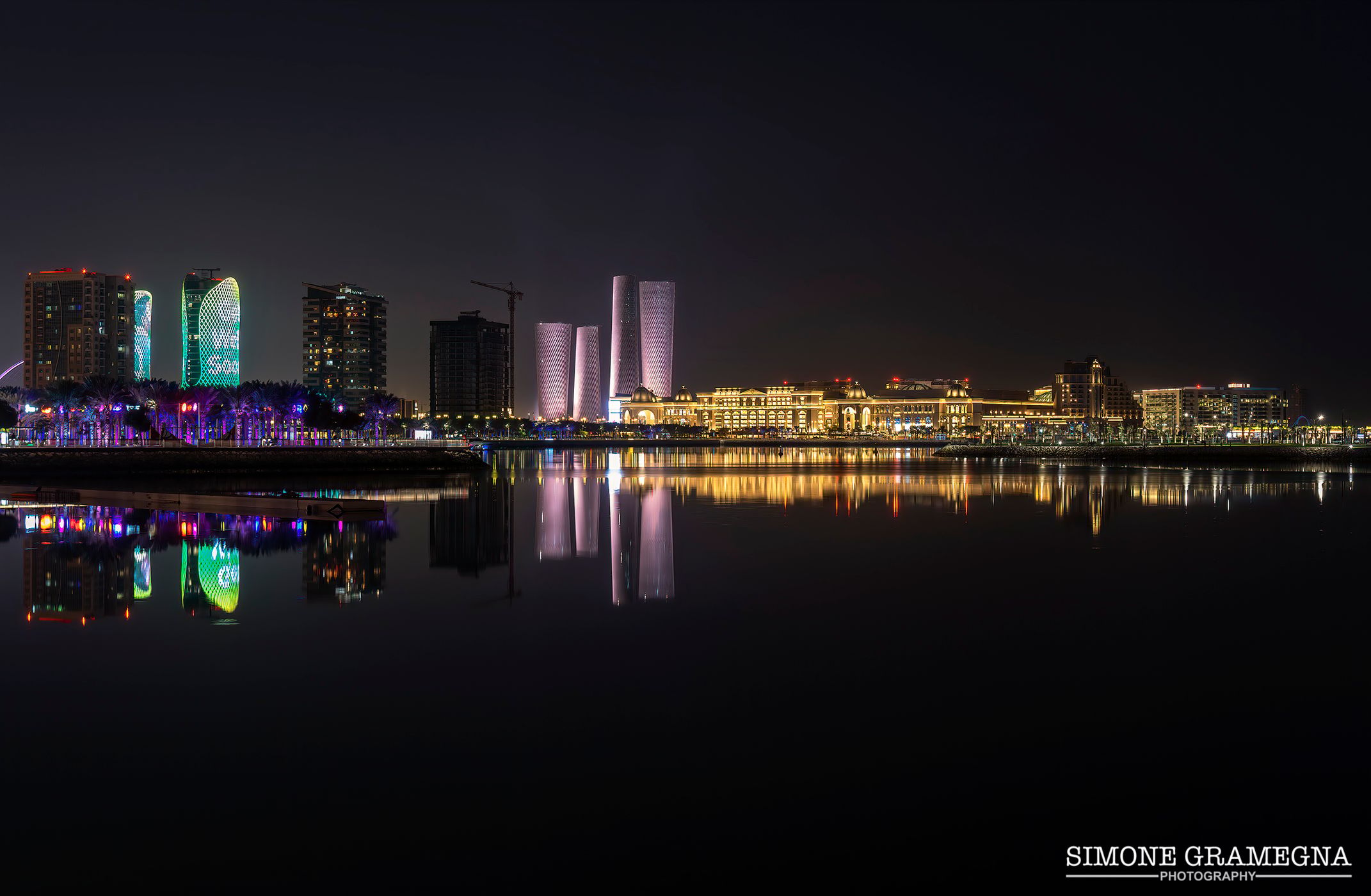 Doha skyline, Qatar