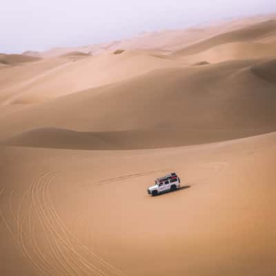 Dunes behind Sandwich Harbour, Namibia