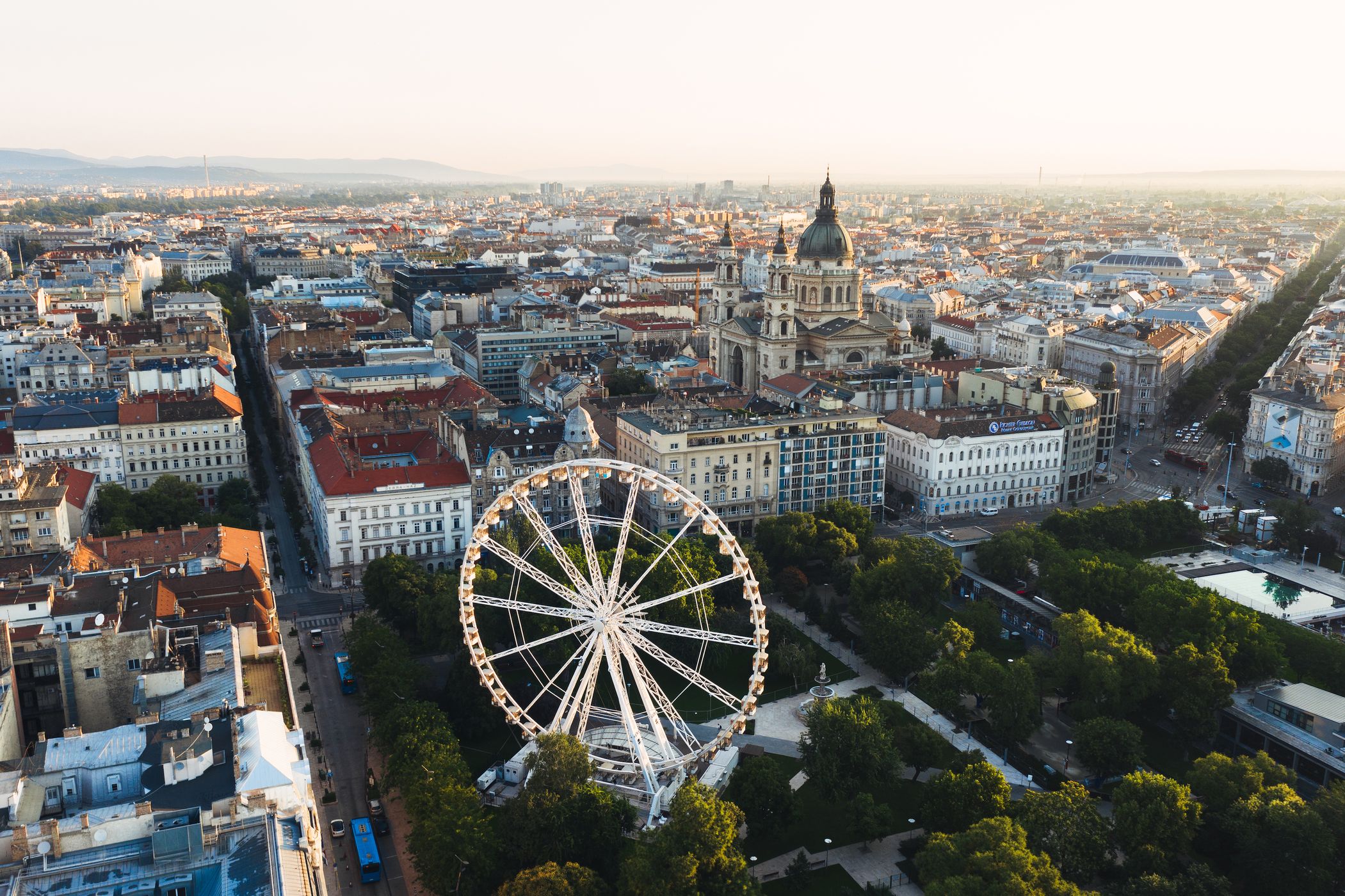 Elisabeth square, Budapest, Hungary
