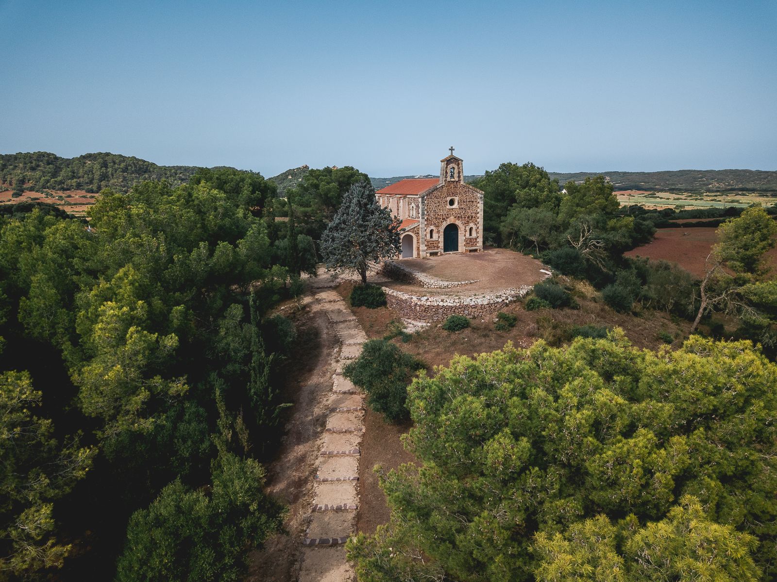 Ermita de Fàtima (Aerial View), Spain