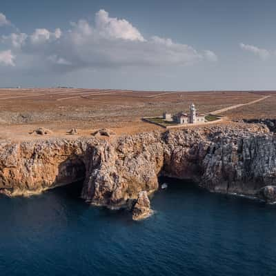 Far de Punta Nati, Punta Nati lighthouse (Aerial View), Spain