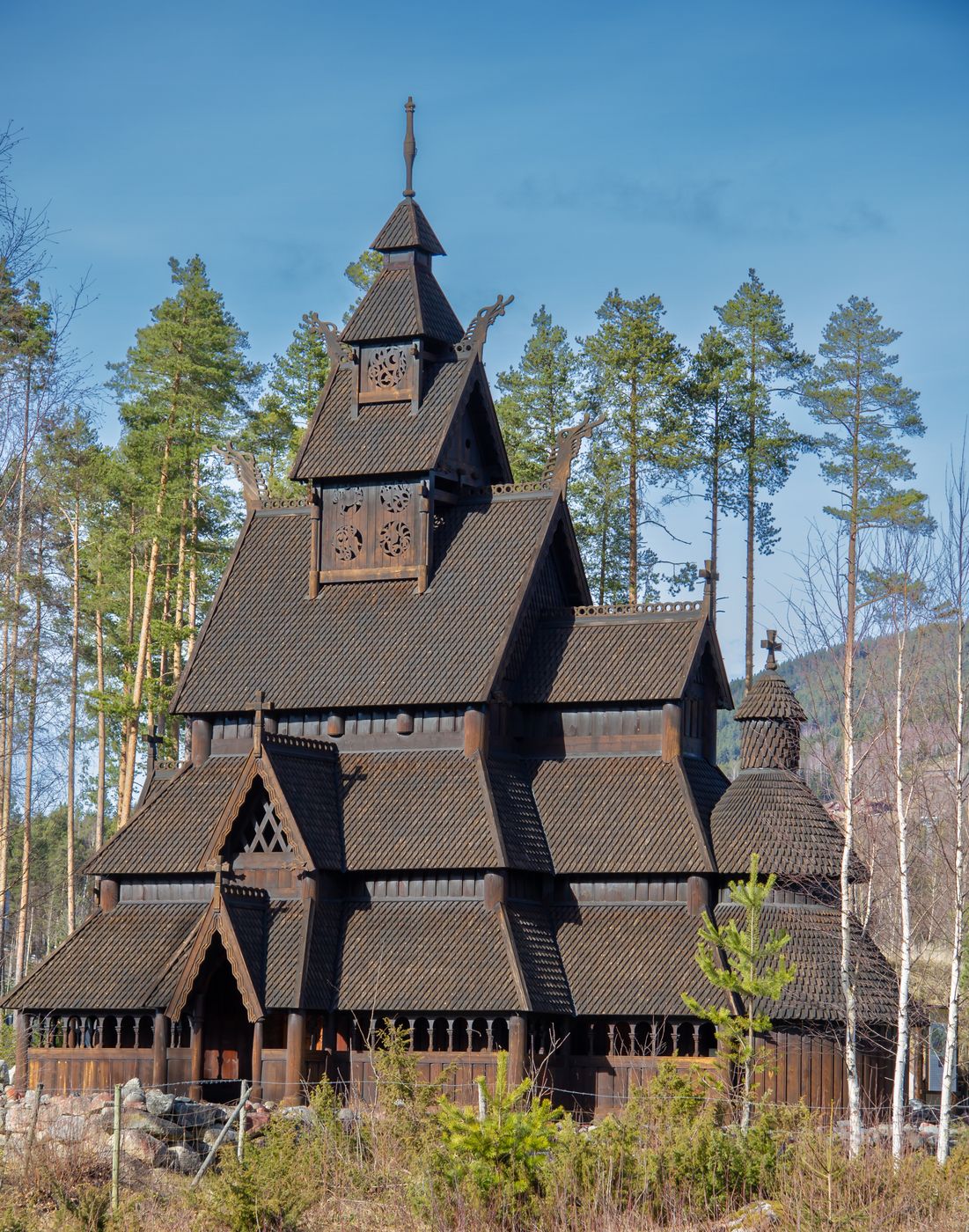 Gol new stave church, Norway