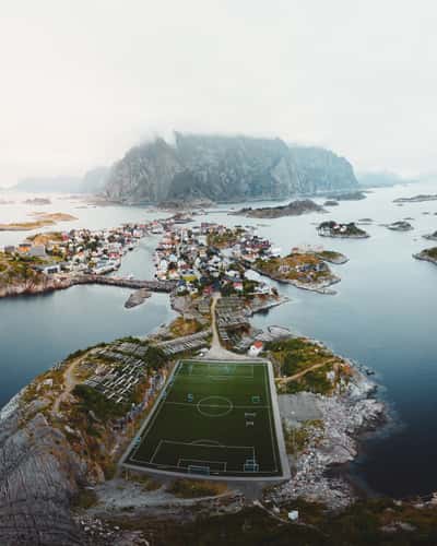 Henningsvær Soccer Field
