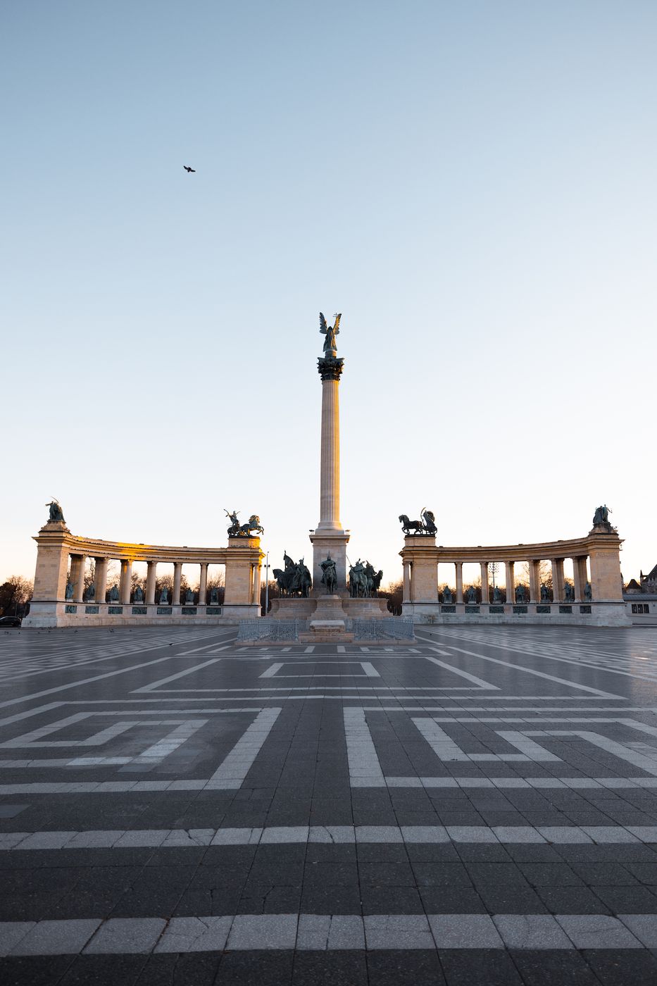Hero's Square, Budapest, Hungary
